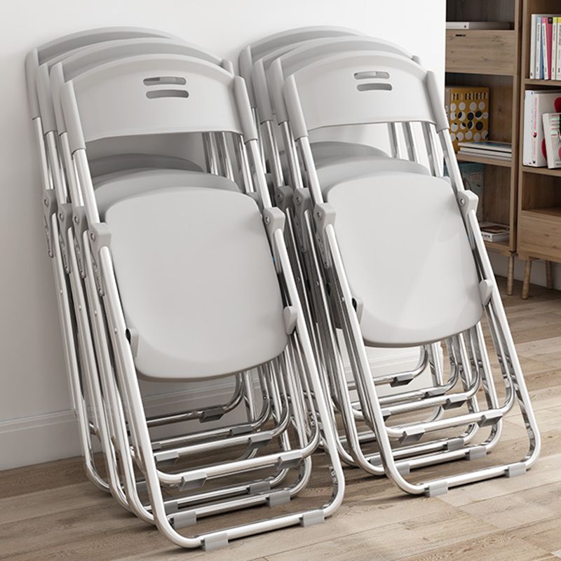 Chaise de bureau rembourrée sans bras moderne sans roues chaise de bureau