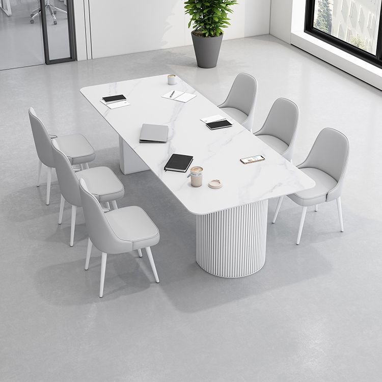 Moderner Steinrechteck-Büroschreibtisch 29,53 Zoll großer Schreibtisch