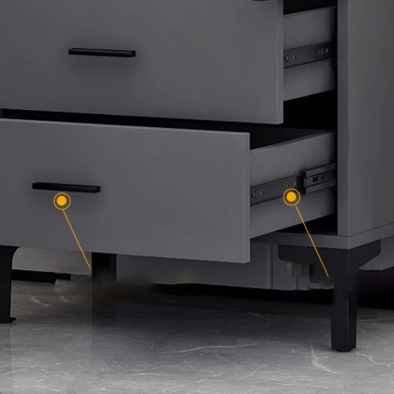 Abbattine Curio in legno a 2 porte di vetro senza illuminazione per soggiorno