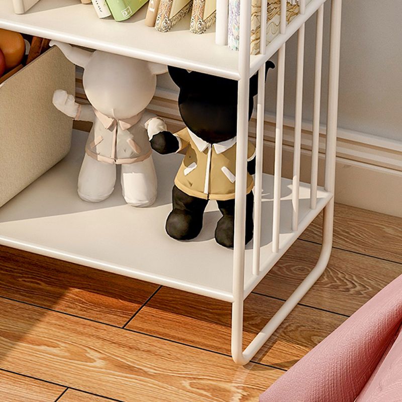 Moderne metalen boekenkast Standaard Open Back boekenplank met planken