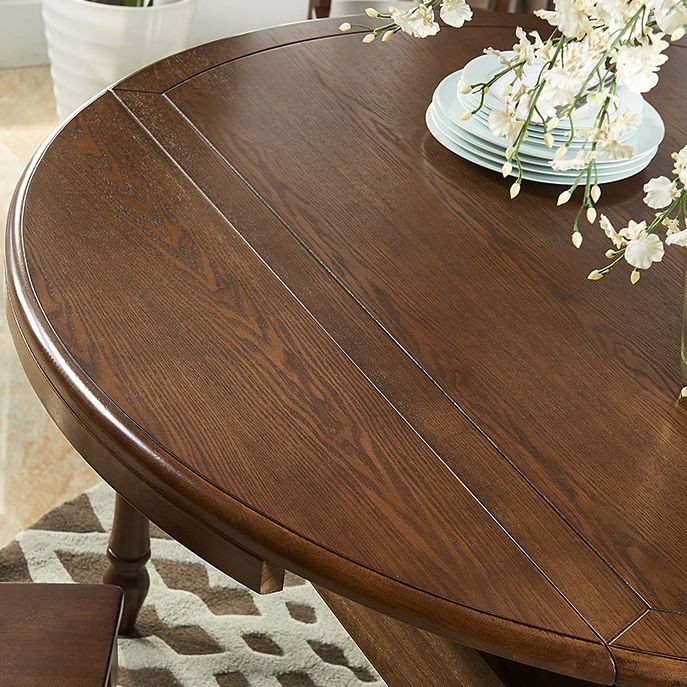 Ensemble table et chaises de salle à manger 7 pièces, ensemble de table et chaises en bois massif
