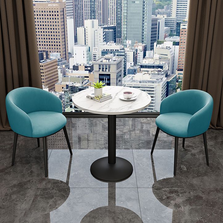 Tulip Base Table Simplicity Stone Dining Table Round for Dining Room Home Clearhalo ' dining_table' 'Dining Tables & Seating' 'Dining Tables' 'furn' 'furn_dining_table' 'Furniture' 'furniture_dining_table' 'Kitchen & Dining Furniture' 'kitchen&dining_furn' 'kitchen' 'kitchen_dining_table' 1200x1200_713b28cb-bdb8-424c-8d8e-6f24d601c9bb