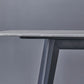 Minimalist Rectangle Sintered Stone Dining Table with Metal Base Dining Table for Restaurant Clearhalo ' dining_table' 'Dining Tables & Seating' 'Dining Tables' 'Furniture' 'furniture_dining_table' 'Kitchen & Dining Furniture' 'kitchen&dining_furn' 'kitchen' 'kitchen_dining_table' 1200x1200_71472680-df2b-4e6b-badb-ca22bb2d459c