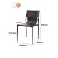 Metal Dining Room Chairs Parsons Chair Dining Arm Chair for Kitchen