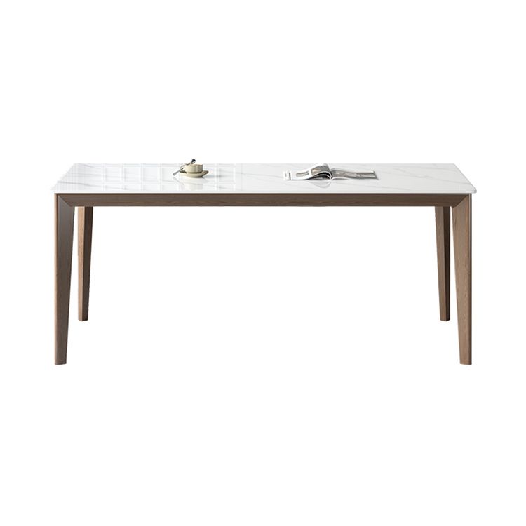 Rectangle Medieval Modern Dining Table Sintered Stone Table with 4 Wood Legs Clearhalo ' dining_table' 'Dining Tables & Seating' 'Dining Tables' 'furn' 'furn_dining_table' 'Furniture' 'furniture_dining_table' 'Kitchen & Dining Furniture' 'kitchen&dining_furn' 'kitchen' 'kitchen_dining_table' 1200x1200_714ee1de-d0de-4ce2-8aef-5dea55e8a7d4