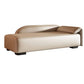 Scandinavian Upholstered Solid Color Genuine Leather One Armed Chaise Clearhalo 'Chairs & Seating' 'Chaise Lounge' 'chaise_lounge' 'furn' 'furn_chaise_lounge' 'Furniture' 'Living Room Furniture' 1200x1200_7151d154-9193-4e18-aab9-3dbf8f2d1e54