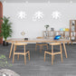 Contemporary Kitchen Khaki Dining Table Solid Wood Rectangle Dining Table with 4 Legs Base Clearhalo ' dining_table' 'Dining Tables & Seating' 'Dining Tables' 'furn' 'furn_dining_table' 'Furniture' 'furniture_dining_table' 'Kitchen & Dining Furniture' 'kitchen&dining_furn' 'kitchen' 'kitchen_dining_table' 1200x1200_7151e3d7-ef20-4199-bfa7-446a7aa494d5