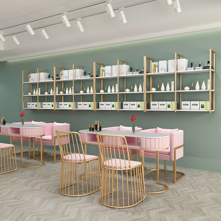 10.63"W Bookshelf Glam Style Wall Mounted Bookcase for Home Office Study Room Clearhalo 'Bookcases' 'furn' 'furn_bookcases' 'Furniture' 'furniture_bookcases' 'kitchen' 'kitchen_bookcases' 'Living Room Furniture' 'Office Furniture' 1200x1200_71522b11-bede-4f37-a21e-8b4590b94413