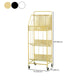 Glam Antique Finish Bookshelf Metal Etagere Shelf Bookcase with Shelves Clearhalo 'Bookcases' 'furn' 'furn_bookcases' 'Furniture' 'Office Furniture' 1200x1200_7154a0be-b685-4ff8-9b05-28b05b09b88a