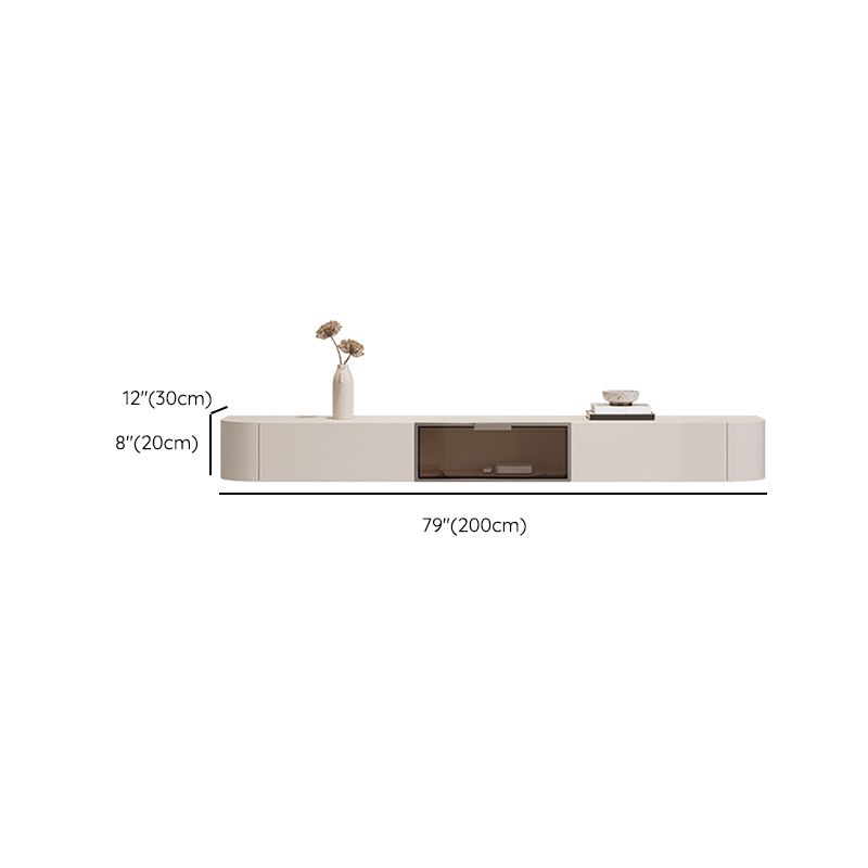 Console multimediale contemporanea Console porta TV a parete con cassetti