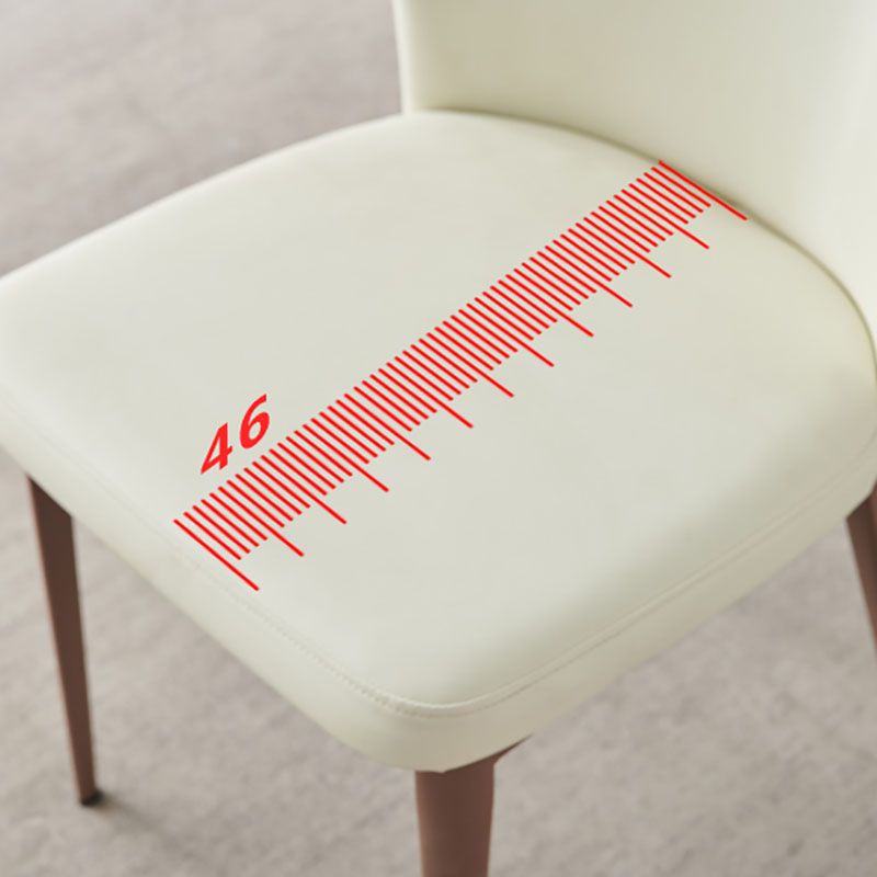 Contemporary Dining Side Chairs Wingback Side Chair with Stainless Steel Legs Clearhalo 'Dining Chairs' 'Dining Tables & Seating' 'dining_chair' 'furn' 'furn_dining_chair' 'Furniture' 'furniture_dining_chair' 'Kitchen & Dining Furniture' 1200x1200_7156e235-da0b-497a-81c8-d2aea8f60c20