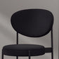 Contemporary Open Back Side Chair Upholstered Dining Chair for Indoor