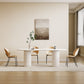 Luxury Oval Shape Kitchen Table Sintered Stone Double Pedestal Dining Table Clearhalo 'Dining Tables & Seating' 'Dining Tables' 'dining_table' 'furn' 'furn_dining_table' 'Furniture' 'Kitchen & Dining Furniture' 1200x1200_7161294b-25f3-4a92-9d2e-2137719acc4a