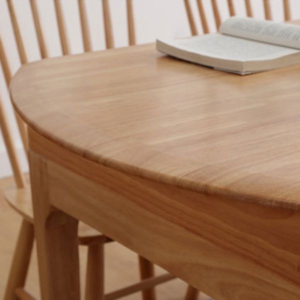 1/5/7 Piece Modern Style Dining Room Chair and Table Set with Solid Wood