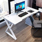Ergonomic Trestle Gaming Desk Modern Computer Desk for Dormitory Clearhalo 'furn' 'furn_office_desk' 'Furniture' 'Office Desks' 'Office Furniture' 'office_desk' 1200x1200_716465a6-7361-4140-8017-5bd976f4914b