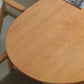 Simple Style Oval Wood Table Sled Solid Wood Base Home Table Clearhalo 'Dining Tables & Seating' 'Dining Tables' 'dining_table' 'furn' 'furn_dining_table' 'Furniture' 'Kitchen & Dining Furniture' 1200x1200_7168fcc4-74e1-40ba-839c-37d374f696bf