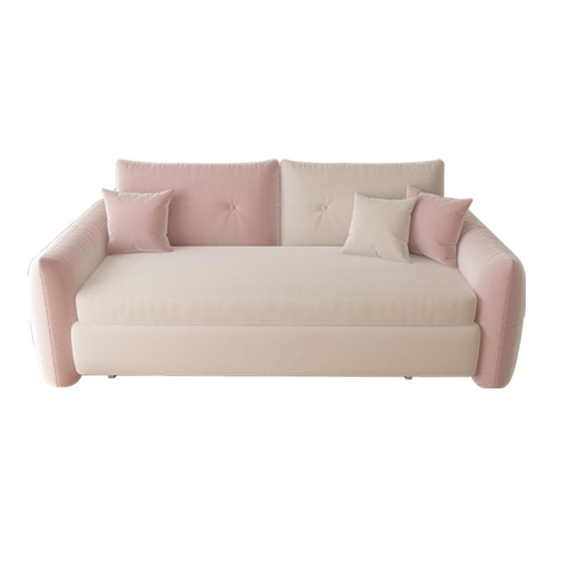 31" Wide Glam Futon Sofa Bed Pillow Included Sleeper Sofa with Storage Clearhalo 'furn' 'furn_futons' 'Furniture' 'Futons & Daybeds' 'Futons' 'Living Room Furniture' 1200x1200_71690b04-3326-4eba-b0a3-3cc73f7a6b38