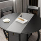 Mid-Century Modern Dining Table Round Solid Wood Drop-Leaf Dining Table for Home Use Clearhalo ' dining_table' 'Dining Tables & Seating' 'Dining Tables' 'furn' 'furn_dining_table' 'Furniture' 'furniture_dining_table' 'Kitchen & Dining Furniture' 'kitchen&dining_furn' 'kitchen' 'kitchen_dining_table' 1200x1200_71736d8d-2b57-4e5f-b746-742131a8adc7
