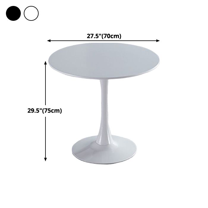 Modern Artificial Wooden Dining Table Round Table with Metal Pedestal Base Clearhalo ' dining_table' 'Dining Tables & Seating' 'Dining Tables' 'furn' 'furn_dining_table' 'Furniture' 'furniture_dining_table' 'Kitchen & Dining Furniture' 'kitchen&dining_furn' 'kitchen' 'kitchen_dining_table' 1200x1200_71742529-6a19-49f7-89a1-23b1dfd793c1