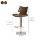 Armless Counter Chair Industrial Counter Height Stools for Restaurant Clearhalo 'Bar Furniture' 'Bar Stools' 'bar_stools' 'furn' 'furn_bar_stools' 'Furniture' 'Kitchen & Dining Furniture' 1200x1200_7175e630-41ec-4a48-9e11-a364eadd568f