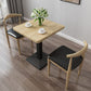 Modern 1/3/4/5 Pieces Dining Set Geometry Wood Dining Table Set for Dining Room Clearhalo 'Dining Room Sets' 'Dining Tables & Seating' 'dining_room_set' 'furn' 'furn_dining_room_set' 'Furniture' 'furniture_dining_room_set' 'Kitchen & Dining Furniture' 'kitchen&dining_furn' 'kitchen' 1200x1200_7176d658-0274-4778-b450-1ce1420d0f5e