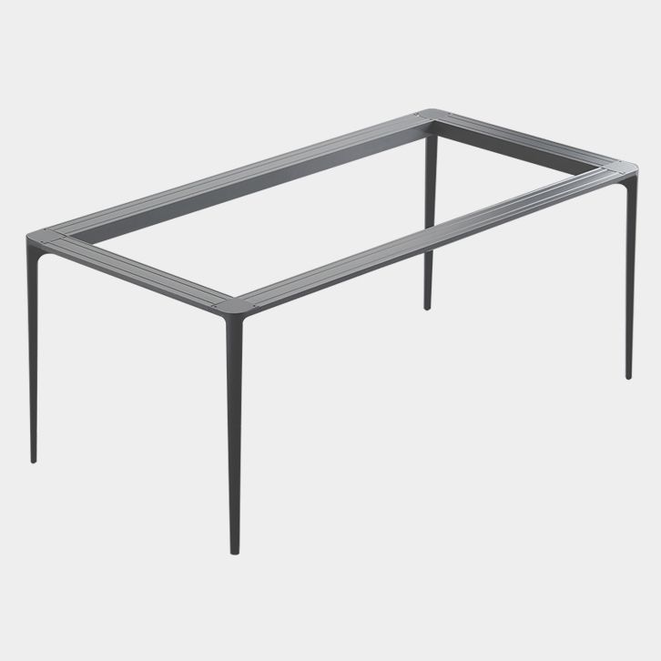 Metal Modern Rectangle Table Sintered Stone Table for Dining Room and Kitchen Clearhalo ' dining_table' 'Dining Tables & Seating' 'Dining Tables' 'Furniture' 'furniture_dining_table' 'Kitchen & Dining Furniture' 'kitchen&dining_furn' 'kitchen' 'kitchen_dining_table' 1200x1200_71774873-8043-4510-9d95-7488cbb20260