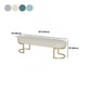 15.7" Wide Upholstered Seating Bench Cushioned Entryway and Bedroom Bench with Legs Clearhalo 'Benches' 'Chairs & Seating' 'furn' 'furn_benches' 'Furniture' 'Living Room Furniture' 1200x1200_717a17eb-7f69-459f-95c7-ed6cc3b3b8c7