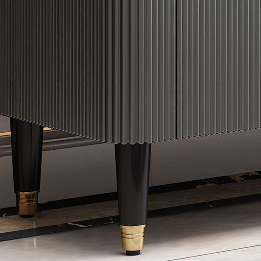 Glam ingegnerizzato Credenza in legno Server da pranzo per soggiorno per soggiorno