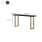 Glam Bar-height Table Solid Wood Top Pub Table for Living Room Clearhalo 'Bar Furniture' 'Bar Tables' 'bar_tables' 'furn' 'furn_bar_tables' 'Furniture' 'Kitchen & Dining Furniture' 1200x1200_717d7e72-18f6-4592-b752-219d80bc5cf3