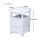 Modern Solid Wood Nightstand Drawers Storage 21 Inch H Legs Included Night Table Clearhalo 'Bedroom Furniture' 'furn' 'furn_night_stand' 'Furniture' 'night_stand' 'Nightstands' 1200x1200_7181b6e0-d1ec-4935-80d6-dc2a35ab5fae