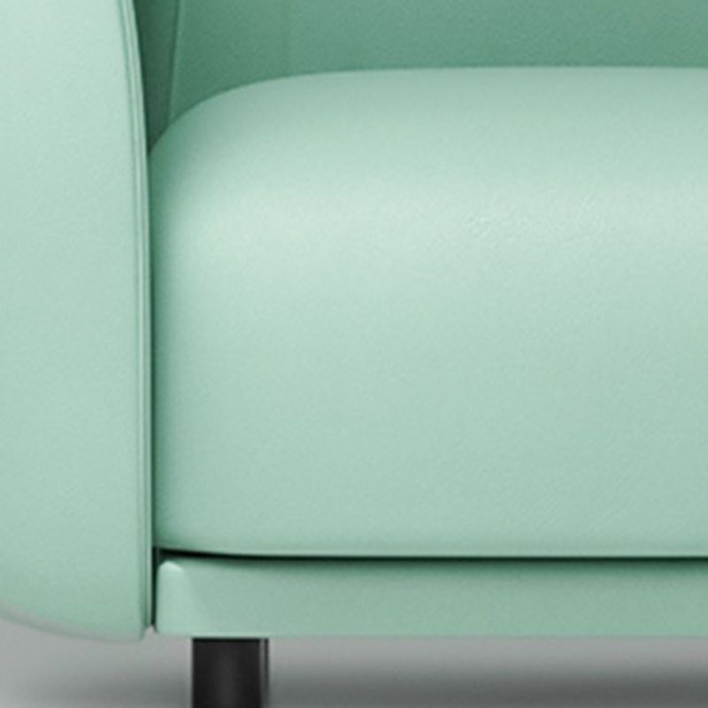 Kunstledertuxedo Armsofa zeitgenössischer, enger Rückenstandard -Sofa