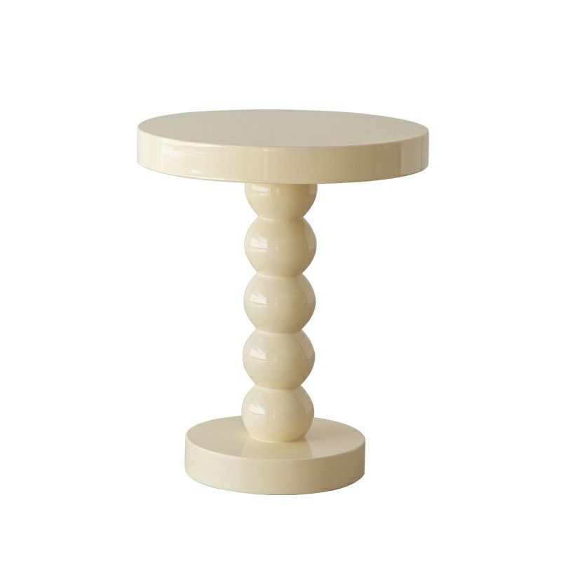 Pedestal End Table in Wood Round Top Living Room Corner Table Clearhalo 'Coffee & Accent Tables' 'End & Side Tables' 'end_side_tables' 'furn' 'furn_end_side_tables' 'Furniture' 'Living Room Furniture' 1200x1200_71868aca-63f4-4dac-8817-c9f4611601fc