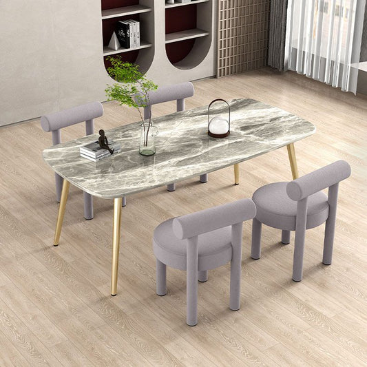 Minimalist Style Fabric Dining Chairs for Home Open Back Side Chair Clearhalo 'Dining Chairs' 'Dining Tables & Seating' 'dining_chair' 'furn' 'furn_dining_chair' 'Furniture' 'furniture_dining_chair' 'Kitchen & Dining Furniture' 1200x1200_71872441-6bee-4719-b22b-eac7fcc1eaaf
