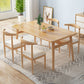 Home Modern Style MDF Dining Furniture Set Rectangle Dining Set with Wood Base Clearhalo 'Dining Room Sets' 'Dining Tables & Seating' 'dining_room_set' 'furn' 'furn_dining_room_set' 'Furniture' 'furniture_dining_room_set' 'Kitchen & Dining Furniture' 'kitchen&dining_furn' 'kitchen' 1200x1200_7187b308-3e3e-4dbc-a6f5-056397e5cedb