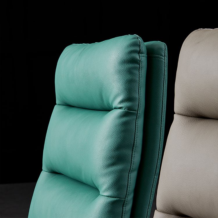 Modern Faux Leather Chairs with 4 Black Finish Metal Legs Dining Chair for Home Clearhalo ' kitchen&dining_furn' 'Dining Chairs' 'Dining Tables & Seating' 'dining_chair' 'Furniture' 'furniture_dining_chair' 'Kitchen & Dining Furniture' 'kitchen' 1200x1200_7188112a-9982-40cd-838c-f8d9af20daaa