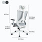 Black / Grey Mesh Office Chair Nylon Frame Rotatable Desk Chair with Wheels Clearhalo 'furn' 'furn_office_chair' 'Furniture' 'Office Chairs' 'Office Furniture' 'office_chair' 1200x1200_718abf8a-86bd-45e9-8321-e5e4ea04861d