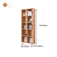 Engineered Wood Shelf Bookcase Contemporary Bookshelf for Study Room