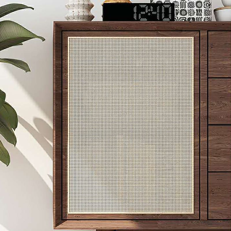 Modern Accent Cabinet Solid Wood With Doors 4 - Drawer Rectangle Cabinet Clearhalo 'Cabinets & Chests' 'cabinets_chests' 'furn' 'furn_cabinets_chests' 'Furniture' 'Living Room Furniture' 1200x1200_718be6a6-8fbe-4604-aa6a-92cfc1087791