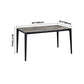 Rectangle 4 Legs Industrial Table Grey Tone Fixed Table of Sintered Stone Clearhalo ' dining_table' 'Dining Tables & Seating' 'Dining Tables' 'furn' 'furn_dining_table' 'Furniture' 'furniture_dining_table' 'Kitchen & Dining Furniture' 'kitchen&dining_furn' 'kitchen' 'kitchen_dining_table' 1200x1200_718c5b23-3e79-46df-9fa9-1ad38d77c27e