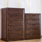 Brown 18.90" Wide Accent Chest Mid-Century Modern Wood Accent Chest Clearhalo 'Cabinets & Chests' 'cabinets_chests' 'furn' 'furn_cabinets_chests' 'Furniture' 'Living Room Furniture' 1200x1200_718e3c8b-6395-4b40-b997-43ca547e1d55