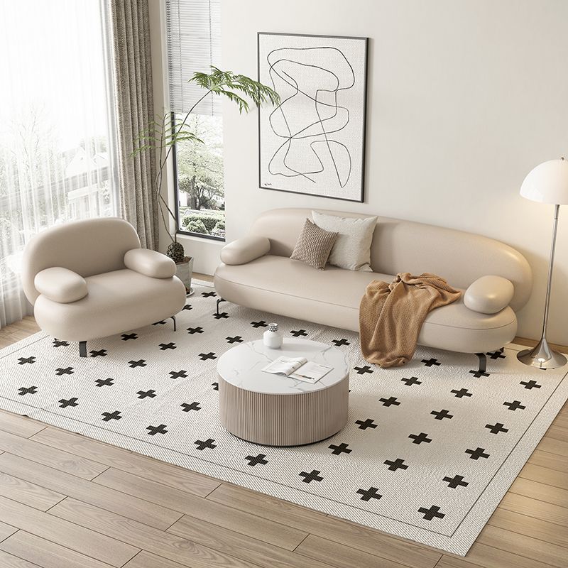 Contemporary Solid Color Sofa 31.49" Wide Pillow Top Arm Sofa Clearhalo 'furn' 'furn_sofas' 'Furniture' 'Living Room Furniture' 'Sofa' 'sofas' 1200x1200_7191099f-ad39-4cd5-94d2-7dfaaa603c77