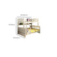 Solid Wood Bunk Bed Modern Style White Bunk Bed with Guardrail Clearhalo 'Bedroom Furniture' 'Beds' 'furn' 'furn_beds' 'Furniture' 1200x1200_7191fd1a-94b8-4240-937b-42b58d770ede