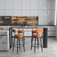 Nordic Bar Table 42-inch Height Metal Base Bistro Table for Dining Room Clearhalo 'Bar Furniture' 'Bar Tables' 'bar_tables' 'furn' 'furn_bar_tables' 'Furniture' 'furniture_bar_tables' 'Kitchen & Dining Furniture' 1200x1200_71922861-57f4-4936-a9cd-1b7757121ac4