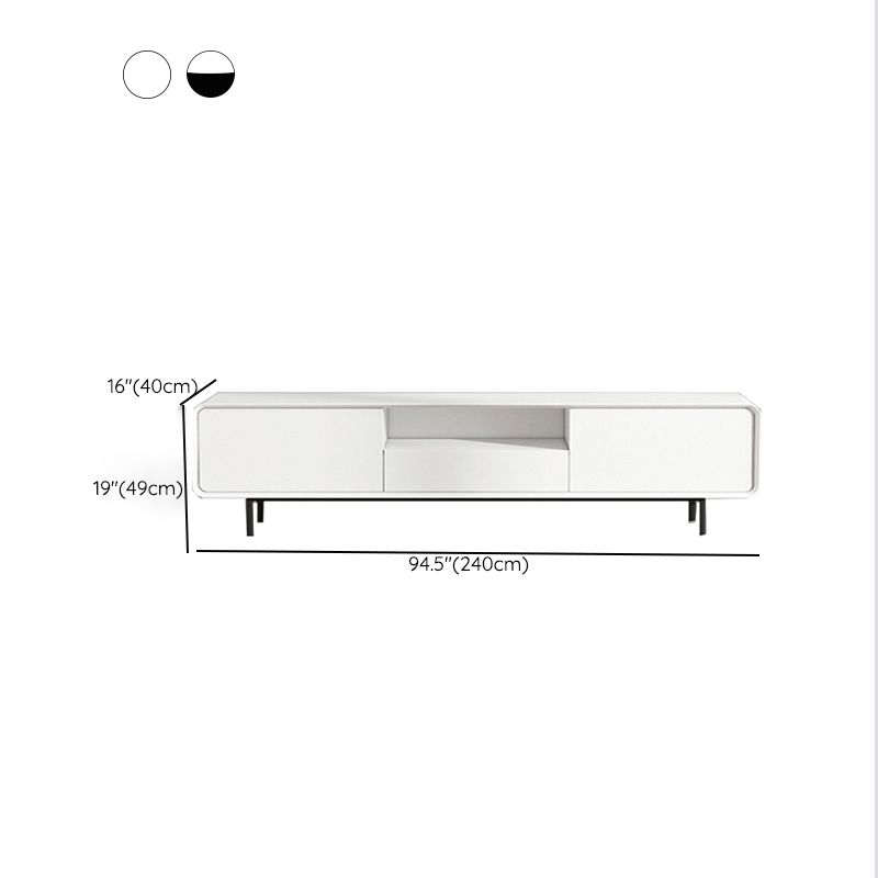 Stone TV Media Console moderno soporte multimedia para TV para sala de estar