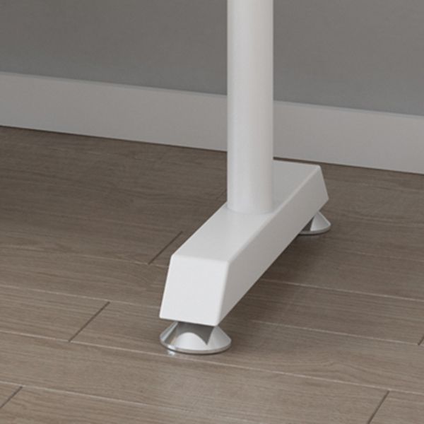 Albero di sala moderna in metallo incorniciato con binario appeso bianco ingressista