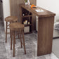 Modern Rectangle Bar Table Set 1/3 Pcs Solid Wood Bar Table and Stools Clearhalo 'Bar Furniture' 'furn' 'furn_home_bar_bar_sets' 'Furniture' 'Home Bars & Bar Sets' 'home_bar_bar_sets' 'Kitchen & Dining Furniture' 1200x1200_71953057-9f35-46e1-bfba-34763c413c8e