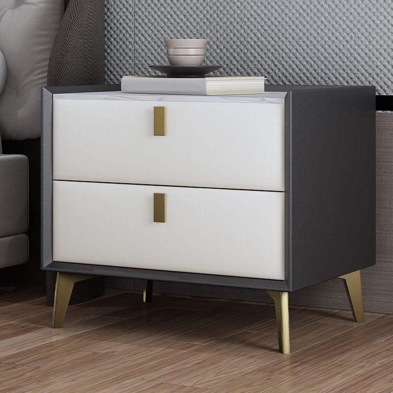 Solid Wood Night Table Contemporary Bed Nightstand with Drawers Clearhalo 'Bedroom Furniture' 'furn' 'furn_night_stand' 'Furniture' 'night_stand' 'Nightstands' 1200x1200_71955bdd-48f6-430f-903b-efbd799d0078