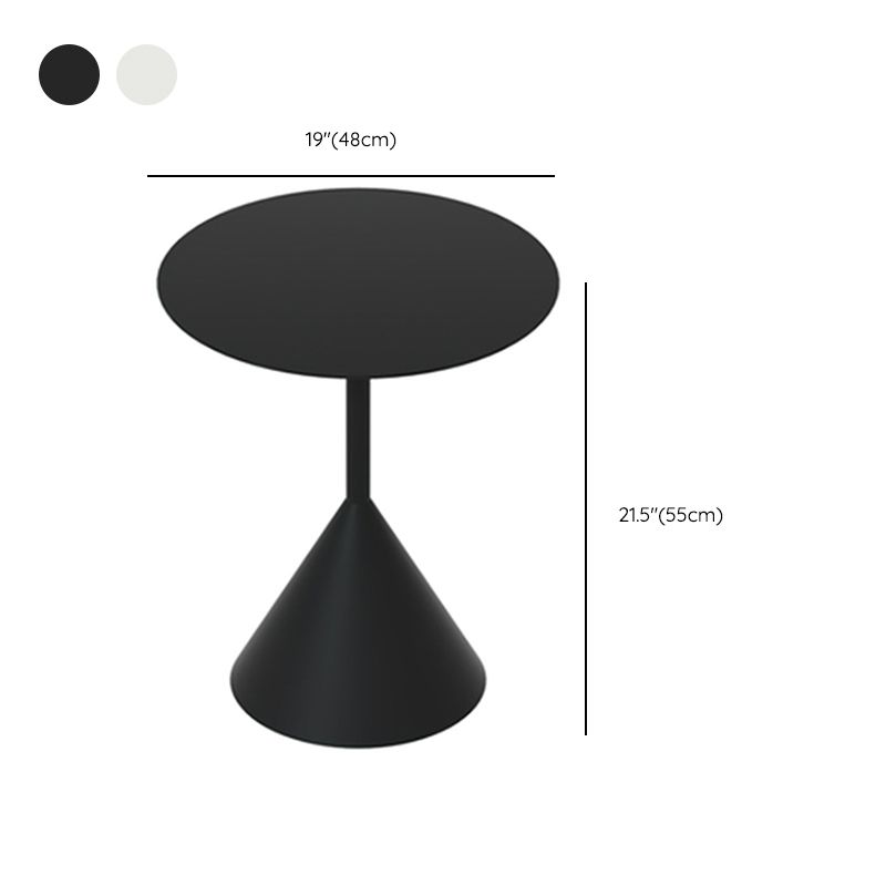 Mid-Century Modern Cocktail Table Pedestal Metal Round Coffee Table Clearhalo 'Coffee & Accent Tables' 'Coffee Tables' 'coffee_tables' 'furn' 'furn_coffee_tables' 'Furniture' 'Living Room Furniture' 1200x1200_71964dba-1f4d-40a9-8678-d0a95419126a