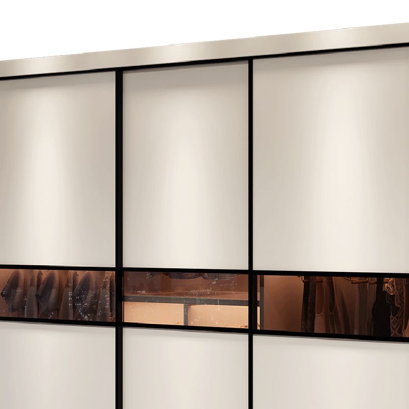 Eigentijdse garderobe armoire houten garderobe kast met planken