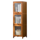 Glass Door Cabinet Scratch Resistant Accent Cabinet with Doors Clearhalo 'Cabinets & Chests' 'cabinets_chests' 'furn' 'furn_cabinets_chests' 'Furniture' 'Living Room Furniture' 1200x1200_719bb372-f35a-4317-b9f6-1f97496e1d7a